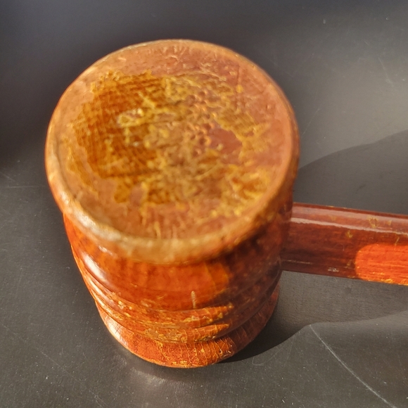 Vintage Wooden Gavel - Picture 6 of 8
